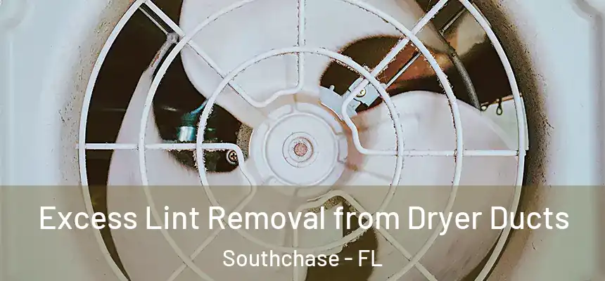 Excess Lint Removal from Dryer Ducts Southchase - FL
